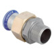 Geberit bergangsverschraubung Mapress d 22mmxR 3/4, labs-f, m AG, Edelstahl-1