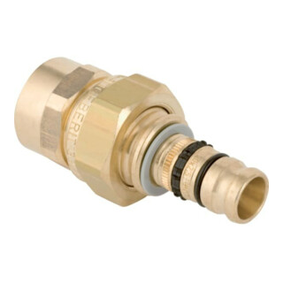 Geberit bergangsverschraubung Mepla d= 40mmxRp 1 1/4, mit IG, Rotguss