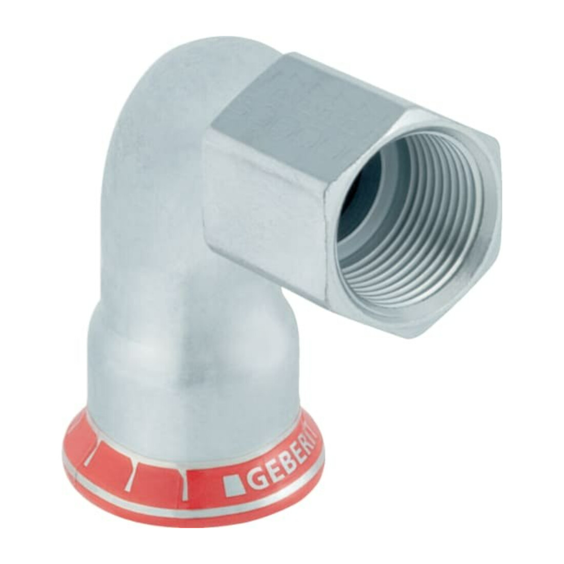 Geberit bergangswinkel Mapress C-Stahl d 28xRp 1/2, 90G, m IG, außen verzinkt