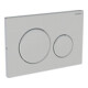 Geberit Betätigungsplatte Sigma 20 Pl/T ES g, Rg p, f 2-Mg., verschraubb.-1