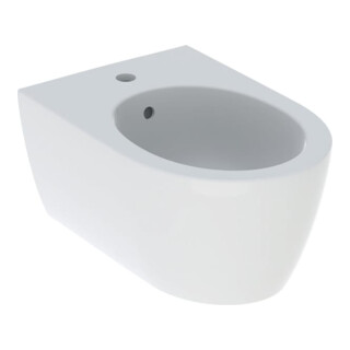 Geberit Bidet mural iCon forme fermée, avec trop-plein, blanc