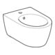 Geberit Bidet mural iCon forme fermée, avec trop-plein, blanc-2