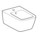 Geberit Bidet mural iCon Square forme fermée, avec trop-plein, blanc-5