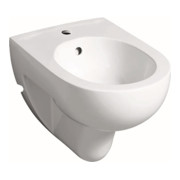 Geberit Bidet mural Renova avec trop-plein, blanc KeraTect
