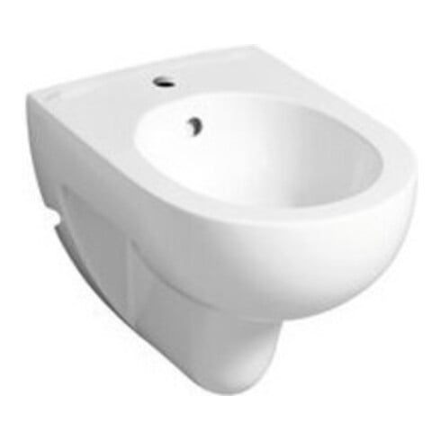 Geberit Bidet mural Renova avec trop-plein, blanc KeraTect