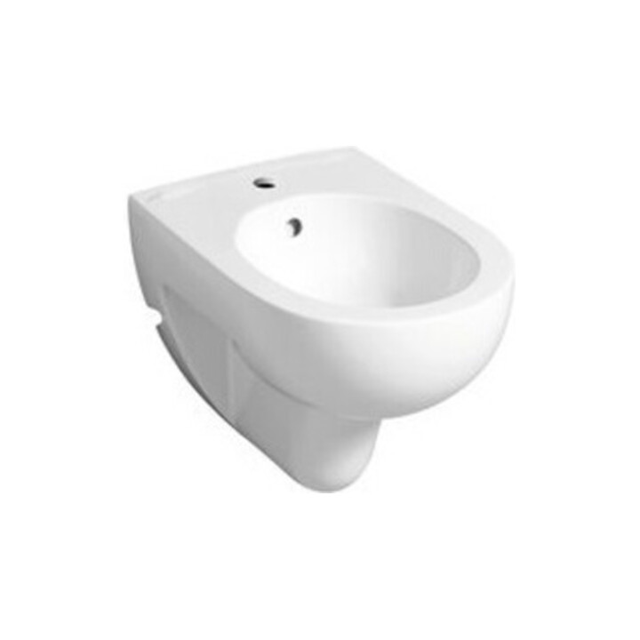 Geberit Bidet mural Renova avec trop-plein, blanc KeraTect