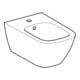 Geberit Bidet mural Smyle Square KeraTect/blanc, forme fermée, avec trop-plein-4