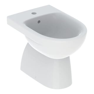 Geberit Bidet sur pied Renova m avec alimentation, semi-fermé, blanc KeraTect