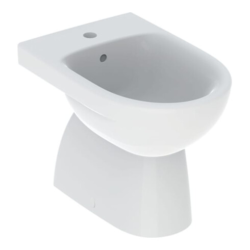 Geberit Bidet sur pied Renova m avec alimentation, semi-fermé, blanc KeraTect