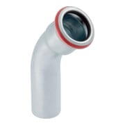 Geberit Bogen Mapress C-Stahl d= 42mm, 45Grad, Einschubende