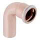 Geberit Bogen Mapress d 18mm, 90Grad, mit Einschubende, Kupfer-1