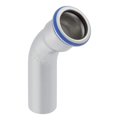 Geberit Bogen Mapress d 22mm, labs-f, 45Gr, m Einschub, ES