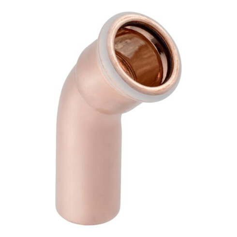Geberit Bogen Mapress d 28mm, 45Grad, mit Einschubende, Kupfer