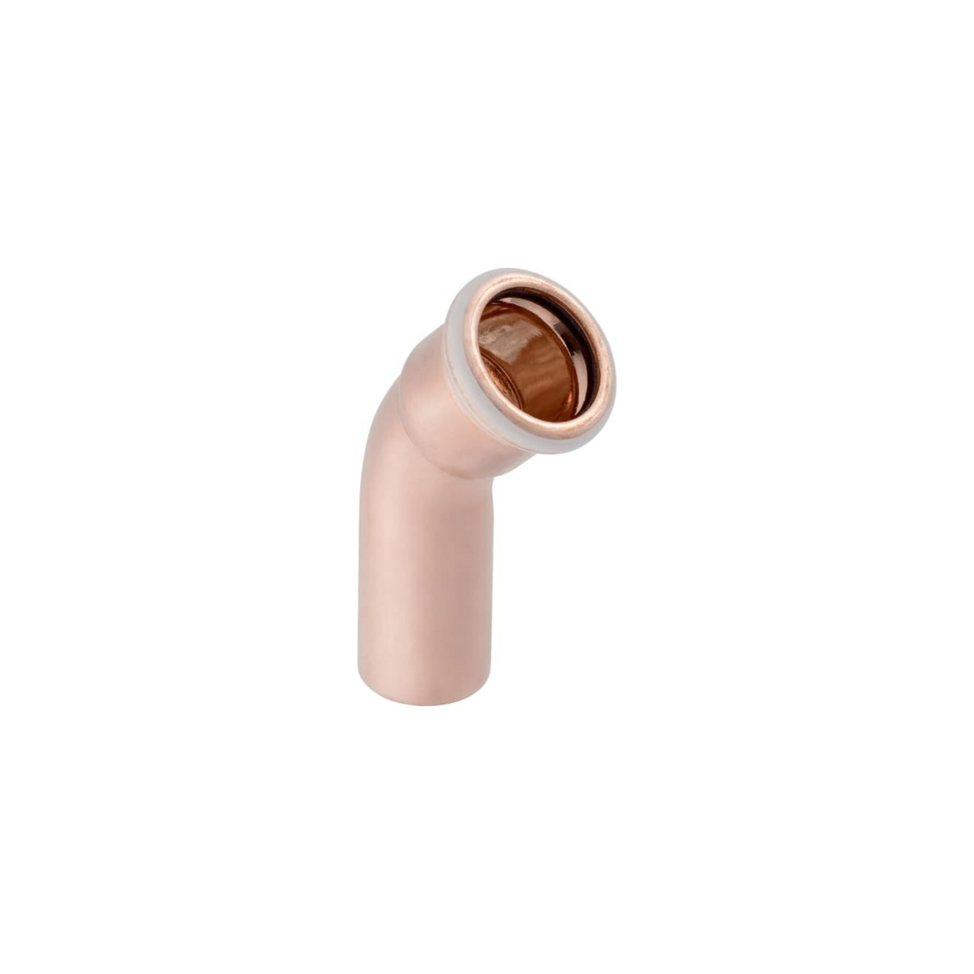 Geberit Bogen Mapress d 42mm, 45Grad, mit Einschubende, Kupfer