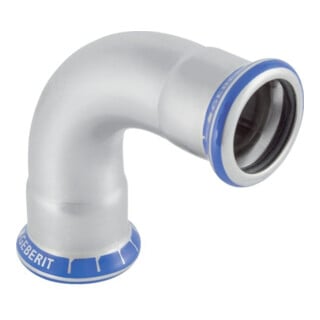Geberit Bogen Mapress d= 54mm, LABS-frei, 90Grad, Edelstahl