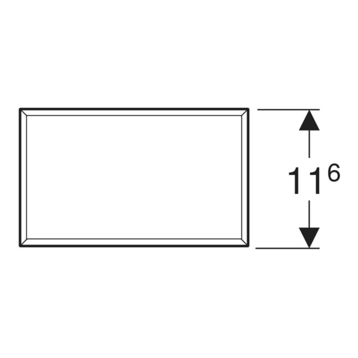 Geberit Boîte de rangement 19,3x11,6x9,4 cm