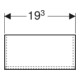 Geberit Boîte de rangement 19,3x11,6x9,4 cm