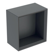 Geberit Boîte murale 22,5x23,3x13,2 cm, carrée, lava/laqué ma