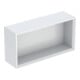 Geberit Boîte murale 45x23,3x13,2 cm, droite, blanc laqué brillant-1