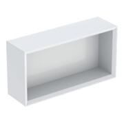 Geberit Boîte murale 45x23,3x13,2 cm, droite, blanc laqué brillant