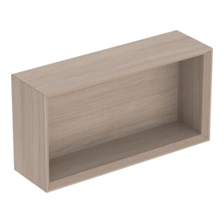 Geberit Boîte murale 45x23,3x13,2 cm, re, blanc naturel/mélaminé structuré