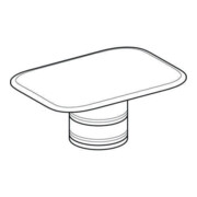 Geberit Bouchon d'évacuation pour lavabo myDay, plastique, blanc-4