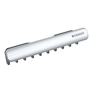 Geberit Cache de sortie One avec insert à peigne, fixation magnétique, w-a