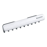 Geberit Cache de vidange One avec insert à peigne, fixation magnétique, c courbé
