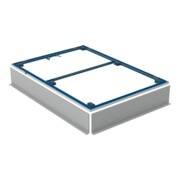 Geberit Cadre d'installation Setaplano plus de 100 cm, pour 6 pieds, 160x80x3 cm