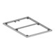 Geberit Cadre d'installation Setaplano plus de 100 cm, pour 6 pieds, 160x80x3 cm-2