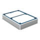 Geberit Cadre d'installation Setaplano plus de 100cm, pour 6 pieds, 170x80x3cm-1