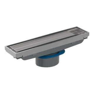 Geberit Caniveau de douche CleanLine carrelable, acier inoxydable