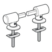 Geberit Charnières avec frein de chute, chromé, pour siège WC-3
