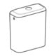 Geberit Citerne céramique iCon, raccord eau latéral, chasse 2-Mg, blanc