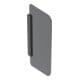 Geberit Cloison de séparation pour urinoir anthracite, 75,4x4x43,2 cm-1