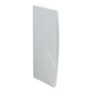 Geberit Cloison de séparation pour urinoir blanche, 10x70x40 cm, avec fixation
