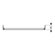 Geberit Compartiment de rangement intérieur, 36,9x19,8x4 cm-4