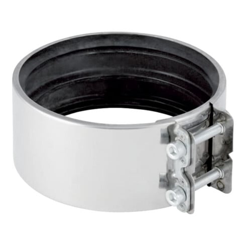 Geberit connecteur de serrage de transition DN 70, 75/68mm, acier inoxydable