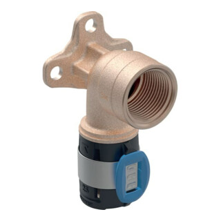 Geberit Coude de raccordement FlowFit d= 20mmxRp 3/8x36mm, 90 degrés