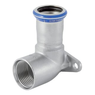 Geberit Coude de raccordement Mapress 90°, ES, d 22 mm x Rp 3/4, labs-f, L 51 mm