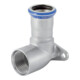 Geberit Coude de raccordement Mapress 90G, ES, d 15mmxRp 1/2, labs-f, L 43mm-1