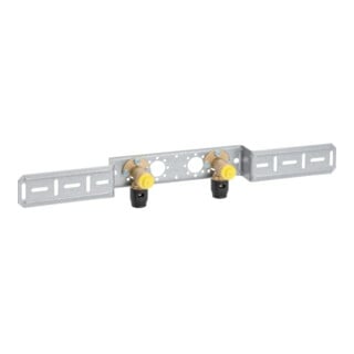 Geberit Coude de raccordement PushFit 20 mm x Rp 1/2, 90°, monté, 2-f, 52 mm, rouge