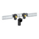 Geberit Coude de raccordement PushFit 20mmxRp 1/2, 90°, monté, 2-f, 52mm, rouge-1
