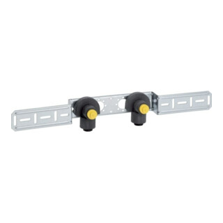 Geberit Coude de raccordement PushFit d 16mmxRp 1/2, 90°, monté, 2-f, 52mm, RG