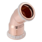 Geberit Coude Mapress 45 degrés, cuivre, d=42 mm