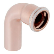 Geberit Coude Mapress d 22 mm, 90°, avec embout insérable, cuivre