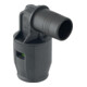 Geberit Coude PushFit d= 20mm, 90°, avec embout, PVDF-1