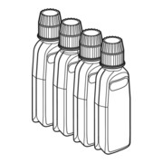 Geberit Détartrant AquaClean 4 pièces, flacon 125 ml-3