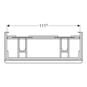 Geberit Dop.-WT-Schr. Smyle Square 118,4x61,7x47cm, 2 L, Holz Nussb hick.-4