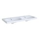 Geberit Doppelwaschtisch Acanto 120x48,2cm, m HL, m ÜL, weiß KeraTect-1